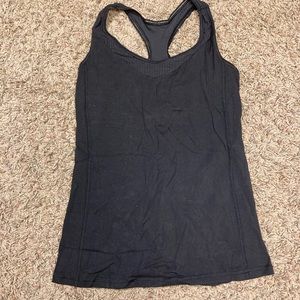 Lululemon black size 8 tank top